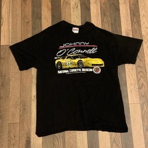 Vintage corvette museum shirt L